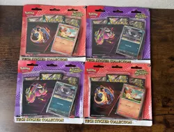 Pokemon Mega Evolution 2.5 Ascended Heroes Tech Sticker Collection LOT OF 4 - Image 1