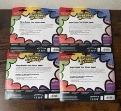 Pokemon Mega Evolution 2.5 Ascended Heroes Tech Sticker Collection LOT OF 4 - Image 2