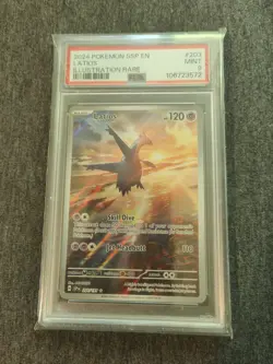 POKEMON TCG - LATIOS 203/191 PSA 9 SURGING SPARKS ILLUSTRATION RARE - Image 1