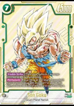 Son Goku FB05-119 Alt Art SCR | Dragon Ball Fusion World | SB01 Manga Booster - Image 1