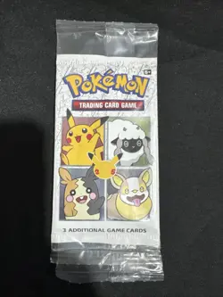 Pokemon 25th Anniversary Sealed Booster Pack General Mills Promo Cards US Cereal - Image 1