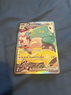 Pokemon TCG Iono's Bellibolt EX Full Art Journey Together 183/159 - Image 3