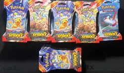 Pokemon TCG - Lot of 70! Surging Sparks Sleeved Booster Packs! All Sealed! - Image 1