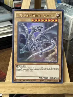 Yugioh *Blue-Eyes White Dragon X1 Ultra Rare Limited* (NM) Kaiba MVP1-ENSV4 - Image 1