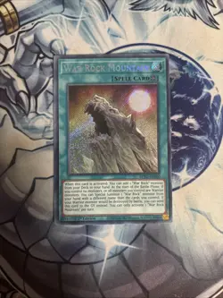 (YCL) YuGiOh! - War Rock Mountain BLVO-EN000 Secret Rare 1st Edition VLP - Image 1