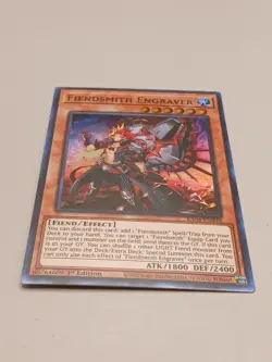 Yugioh! Fiendsmith Engraver - RA04-EN049 - Super Rare - 1st Edition Near Mint - Image 1