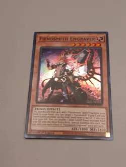 Yugioh! Fiendsmith Engraver - RA04-EN049 - Super Rare - 1st Edition Near Mint - Image 2