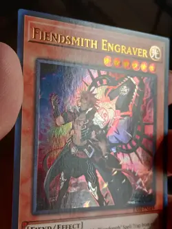 Yugioh Fiendsmith Engraver RA04-EN049 Ultra Rare 1st Ed NM - Image 2