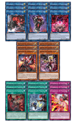Yugioh! Mega Tins 2025 PREORDER Fiendsmith Deck Core - Image 1