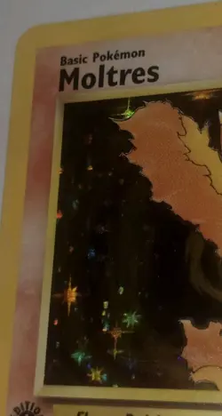 Pokemon Moltres 12/62 Fossil Holo Rare 1st Edition EN - Near MINT Vintage - Image 3