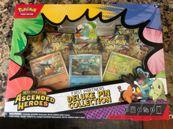Pokemon Ascended Heroes First Partner Deluxe Pin Collection Sealed New - Image 1
