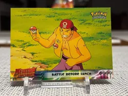 1999 Pokemon Movie (Mewtwo Strikes Back) #10 (Battle Before Lunch) Blue Logo LP - Image 1