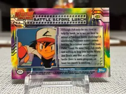 1999 Pokemon Movie (Mewtwo Strikes Back) #10 (Battle Before Lunch) Blue Logo LP - Image 2