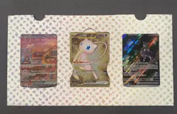 Pokemon TCG 151 UPC Promo Set Mew 053, Mewtwo 052, Metal Mew 205 SEALED - Image 1
