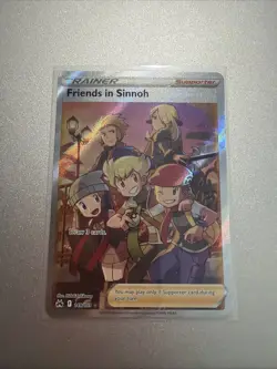 Pokemon TCG Friends in Sinnoh (Full Art) 149/159 Crown Zenith Holo NM - Image 1