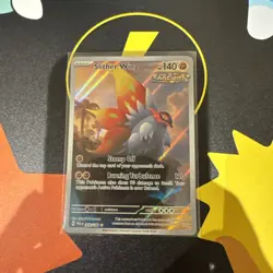 Pokemon TCG Slither Wing 203/182 Paradox Rift Illustration Rare NM best - Image 1