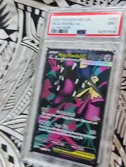 Mega Evolutions Mawile EX 2025 Pokemon 162 Ultra Rare PSA 9 MINT (506) - Image 4