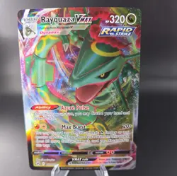 Pokemon Crown Zenith Rayquaza VMAX Ultra Rare Holo Full Art #102/159 - Image 1