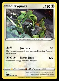 Rayquaza 014/015 Promo McDonald's Promos 2024 Pokemon NM/M - Image 1
