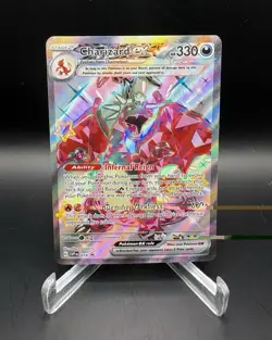 Pokemon Charizard ex 074 SV: Scarlet & Violet Full Art Holo Promo - Image 1