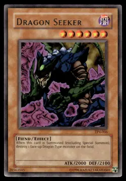 Yu-Gi-Oh! Dragon Seeker #TP4-006 Light Play - Image 1