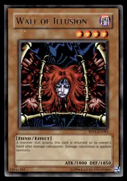 Yu-Gi-Oh! Wall of Illusion #RP01-EN083 Light Play - Image 1