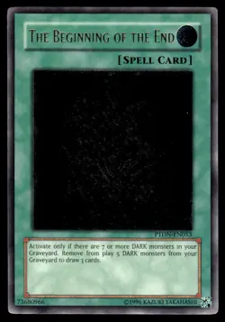 Yu-Gi-Oh! The Beginning of the End #PTDN-EN053 Light Play - Image 1