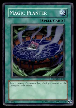 Yu-Gi-Oh! Magic Planter #RGBT-EN048 Light Play - Image 1