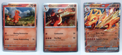 Charizard Charmander Charmeleon ex Super-Premium Collection Pokemon Promo Cards - Image 1