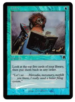 Magic the Gathering MTG Card: Index FOIL 25/143 Apocalypse! NM - Image 1