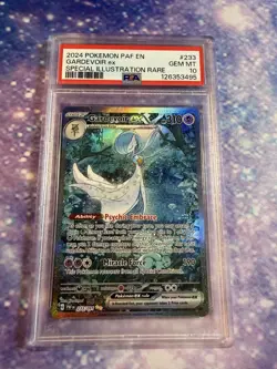 PSA 10 Gardevoir ex #233 Paldean Fates SIR Pokemon Card - Image 1