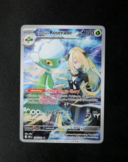 Pokemon Card TCG - Cynthias Roserade 184/182 - Destined Rivals - IR - NM ⭐ - Image 1