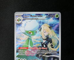 Pokemon Card TCG - Cynthias Roserade 184/182 - Destined Rivals - IR - NM ⭐ - Image 2