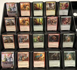 MTG Dinosaur Tribal (Gruul Midrange) 40-Card Deck Pack| Just Add Lands - Image 1