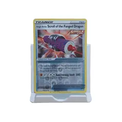 Single Strike Scroll Of The Fanged Dragon 158/203 Reverse Holo Pokemon Card - Image 1