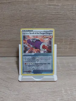 Single Strike Scroll Of The Fanged Dragon 158/203 Reverse Holo Pokemon Card - Image 2