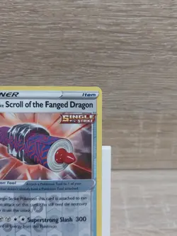 Single Strike Scroll Of The Fanged Dragon 158/203 Reverse Holo Pokemon Card - Image 4
