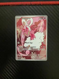 Pokemon Card Enamorus 180/167 Secret Rare Scarlet Violet Twilight Masquerade NM - Image 1