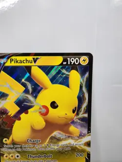 Pikachu V SWSH061 Jumbo Oversized Pokemon Shining Fates Promo Card Lot - Image 5