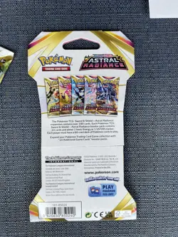 Lot of Pokemon Cards Plus Holder Plus Brand New Pack (27) - Image 3