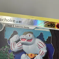 Pokemon TCG 2008 Stormfront Card -- Machoke 41/100 Reverse Holo - Image 3