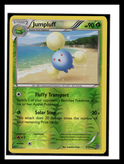 Pokemon TCG Jumpluff XY Steam Siege 5/114 Reverse Holo Rare Card NM - Image 1