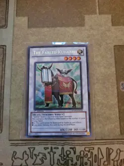 YUGIOH TCG THE FABLED KUDABBI HA04-EN058 SECRET 1ST ED NM - Image 1