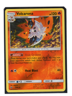 Shining Legends Reverse Holo Foil - Volcarona 13/73 2017 Pokemon TCG Card NM - Image 1