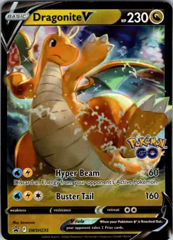 Dragonite V Holo Promo SWSH: Sword & Shield Promo Cards SWSH235 NM - Image 1