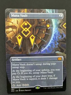 Mana Vault Double Masters Borderless Regular Card NM Condition - Image 1