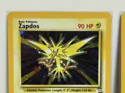 Pokemon TCG Moltres and Zapdos Unlimited HOLO Lot 2 Cards - Vintage - Image 2
