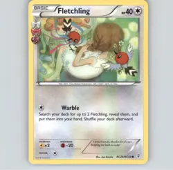 Pokemon Card Fletchling RC25/RC32 Generations Special Radiant Collection - Image 1