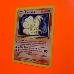 Ninetales Holo Rare LP 17/110 Legendary Collection Pokemon Card 017/110 - Image 3