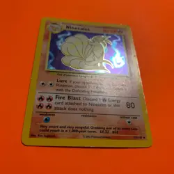Ninetales Holo Rare LP 17/110 Legendary Collection Pokemon Card 017/110 - Image 4
